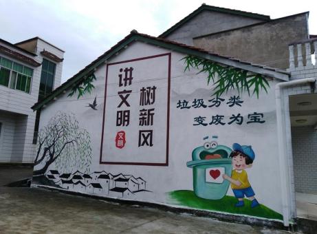 凤县墙绘是现在流行的墙体广告