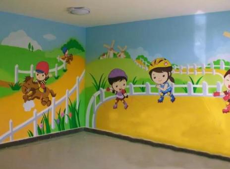 凤县幼儿园墙体彩绘制作流程及注意事项