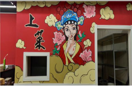 凤县墙体彩绘的发展和应用